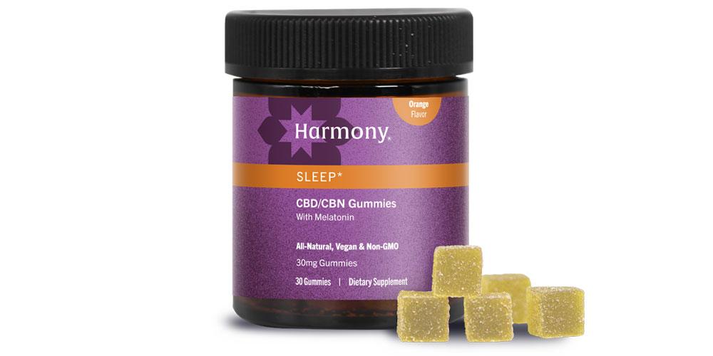 Harmony Sleep CBD/CBN gummies