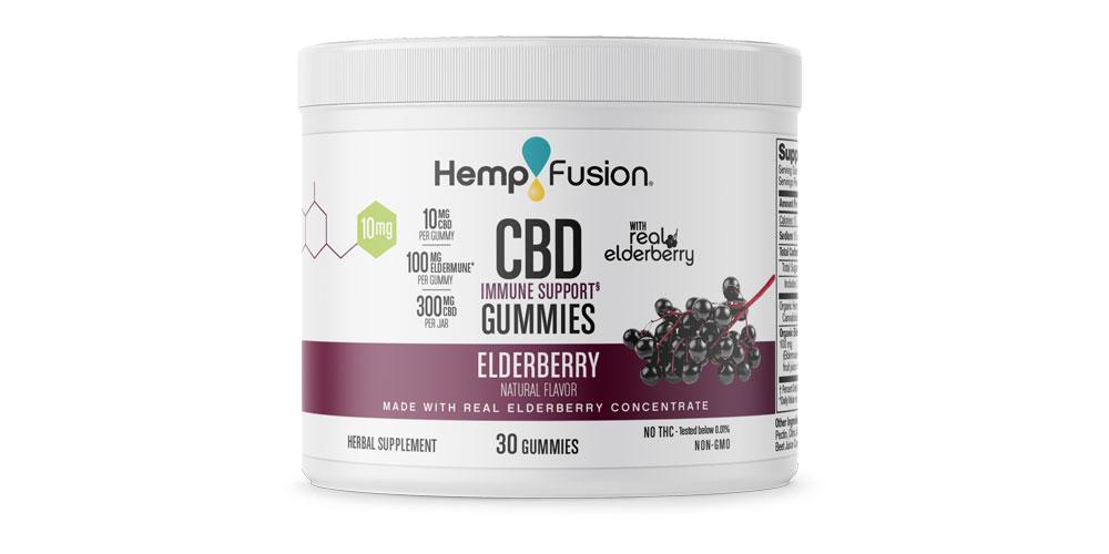 HempFusion Elderberry CBD gummies